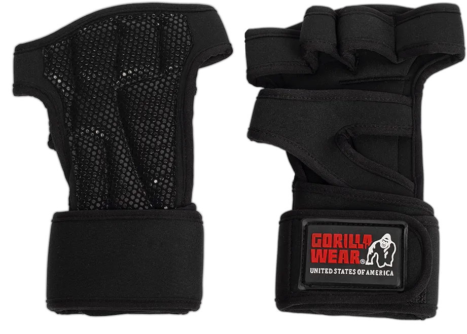 Yuma Weight Lifting Workout Gloves - Black - 3XL Gorilla Wear