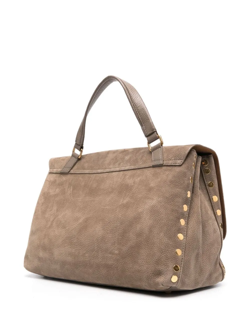 ZANELLATO Elegant Taupe Leather Shoulder Bag