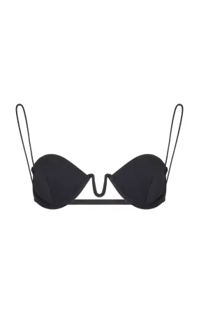 Ziah Cup-Detailed Balconette Bikini Top